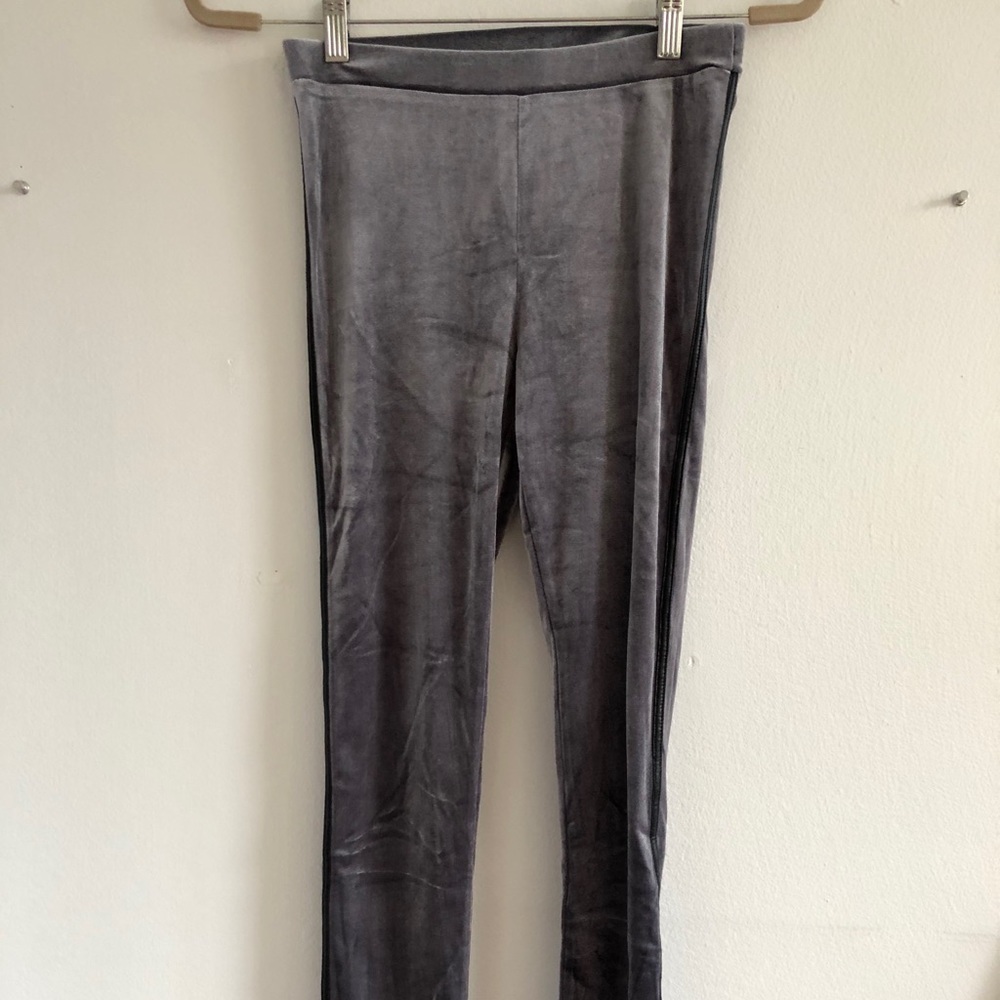 Velvet dressy leggings